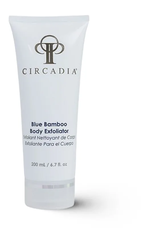 Blue Bamboo Exfoliator For Body